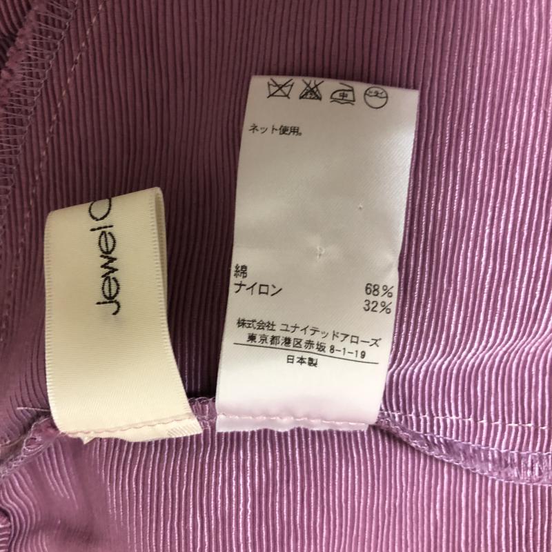 ジュエルチェンジズ Jewel Changes スカート ミニスカート 無地 紫 / パープル / レディース USED 古着 中古 10002412