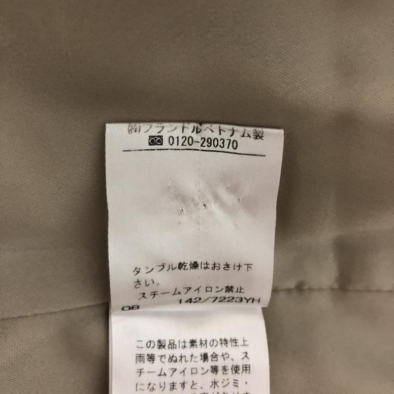 イネド INED スカート ひざ丈スカート 5 無地 ベージュ / ベージュ / レディース USED 古着 中古 10002413