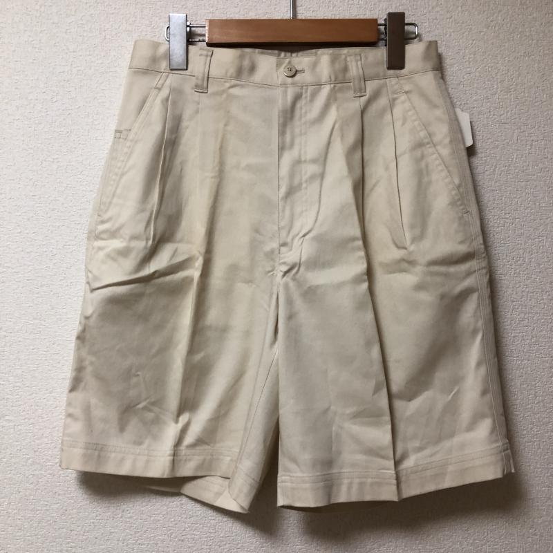 パラディーゾ PARADISO パンツ ショートパンツ 無地 白 / ホワイト / メンズ USED 古着 中古 10002419