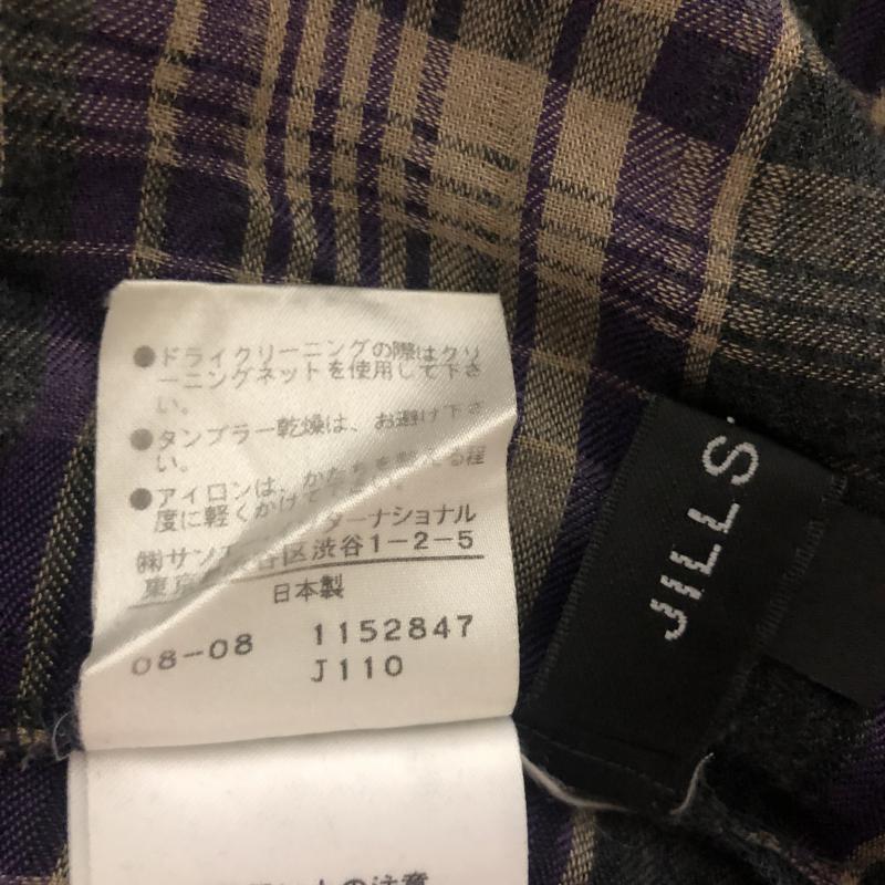 ジルスチュアート JILLSTUART チュニック 七分袖 S チェック マルチカラー / マルチカラー / レディース USED 古着 中古 10002420