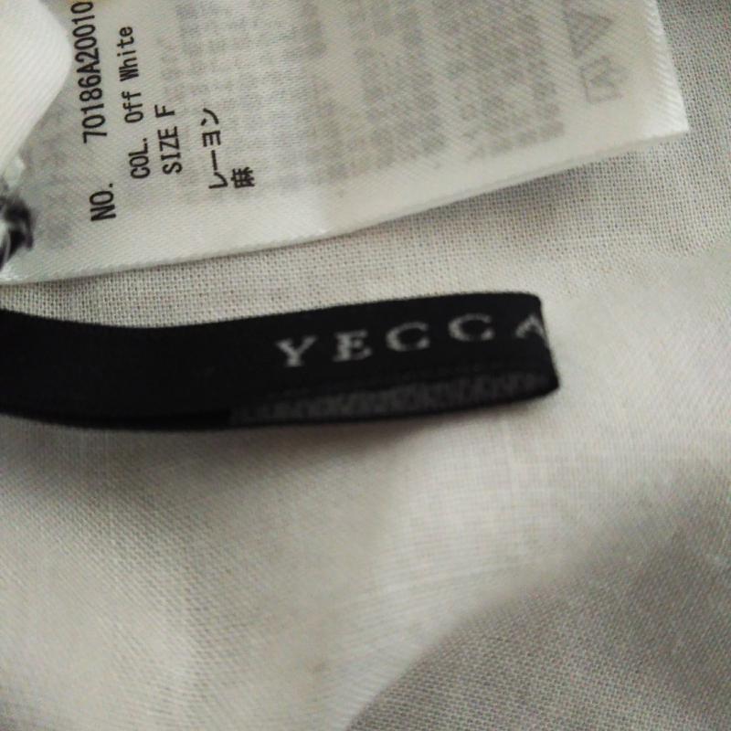 イェッカ ヴェッカ YECCA VECCA シャツ、ブラウス 半袖 FREE 無地 白 / ホワイト / レディース USED 古着 中古 10002586