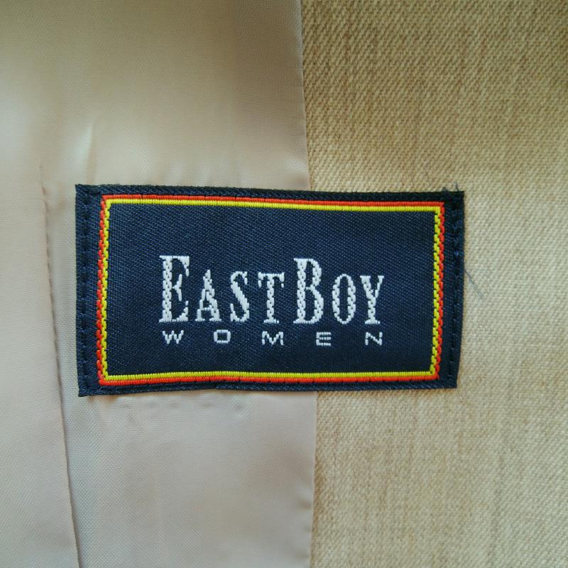 イーストボーイ EASTBOY スーツ スーツ 無地 ベージュ / ベージュ / X 黒 / ブラック / レディース USED 古着 中古 10002746