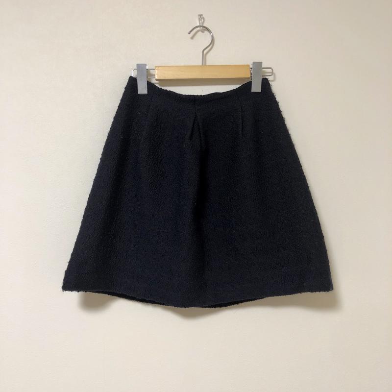 テチチ Techichi スカート ミニスカート S 無地 黒 / ブラック / レディース USED 古着 中古 10002770