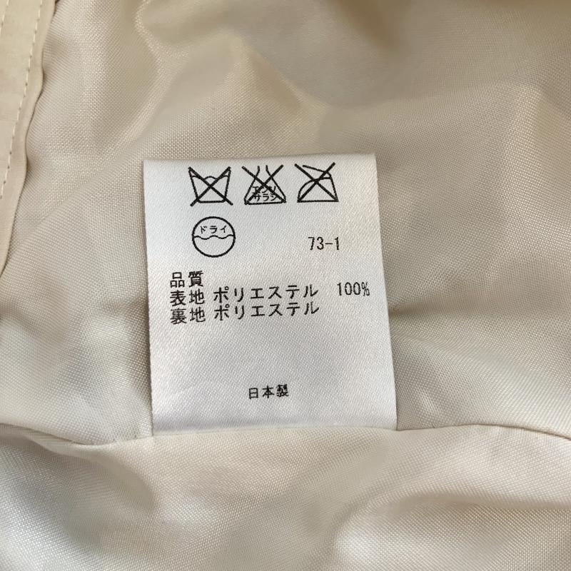 クミキョク KUMIKYOKU スカート ひざ丈スカート プリーツスカート 1 無地 ベージュ / ベージュ / レディース USED 古着 中古 10002807