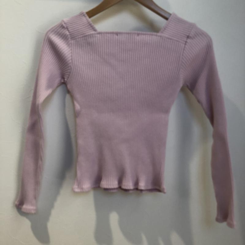 ドナマリー DONA MARIE カットソー 長袖 38 無地 桃 / ピンク / レディース USED 古着 中古 10002886