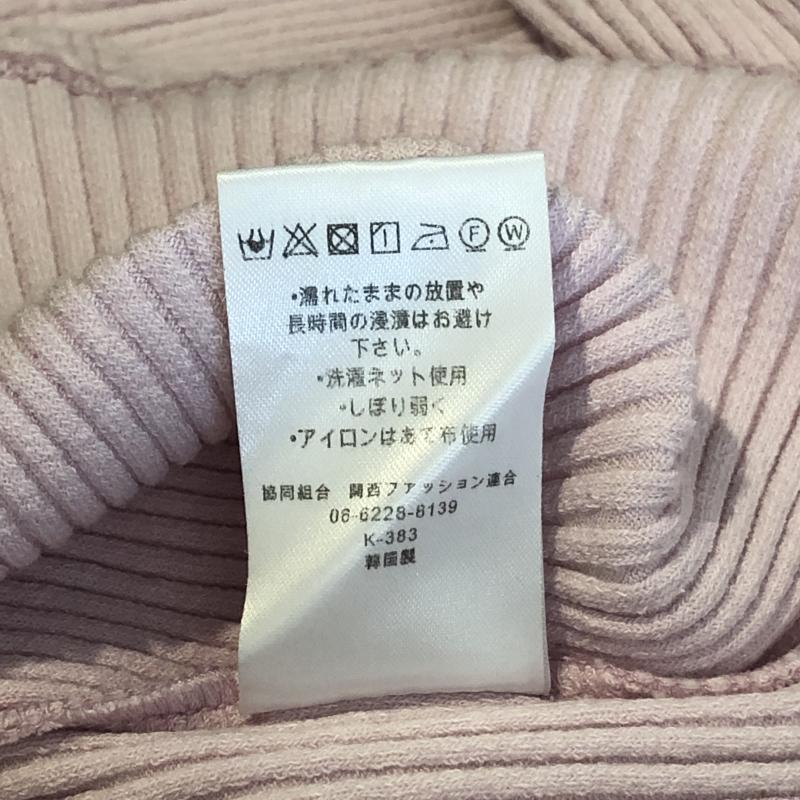 ドナマリー DONA MARIE カットソー 長袖 38 無地 桃 / ピンク / レディース USED 古着 中古 10002886