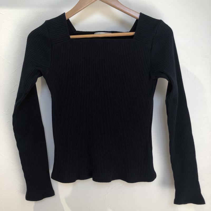 ドナマリー DONA MARIE カットソー 長袖 38 無地 紺 / ネイビー / レディース USED 古着 中古 10002903