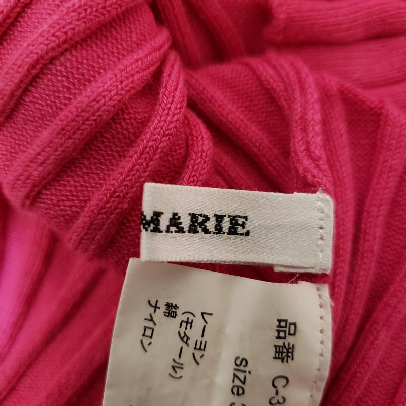 ドナマリー DONA MARIE カットソー 長袖 38 無地 桃 / ピンク / レディース USED 古着 中古 10002909