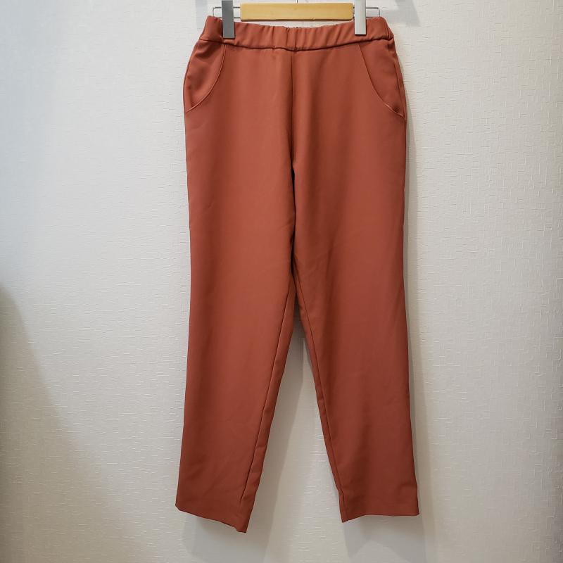 ロージー ROSIEE パンツ スラックス 40インチ 無地 茶 / ブラウン / レディース USED 古着 中古 10002921