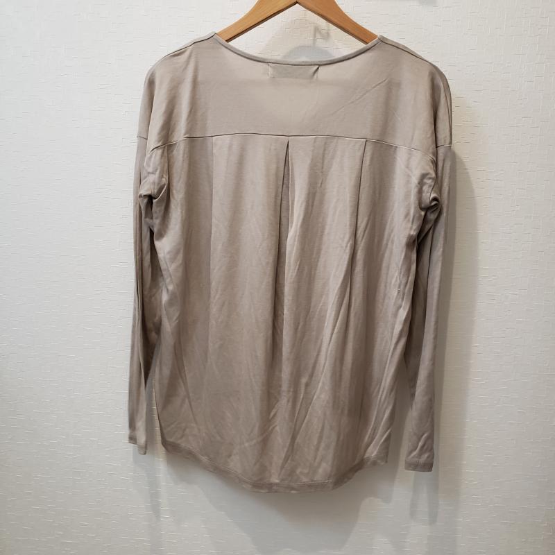 マルキスデブラン Marquise de blanc カットソー 長袖 38 無地 灰 / グレー / レディース USED 古着 中古 10002940