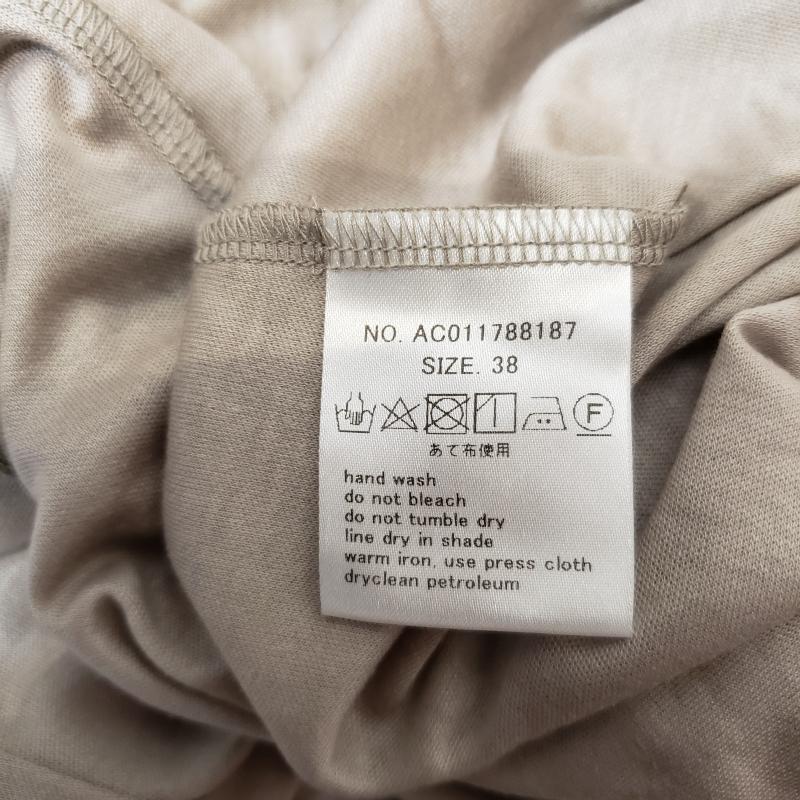 マルキスデブラン Marquise de blanc カットソー 長袖 38 無地 灰 / グレー / レディース USED 古着 中古 10002940