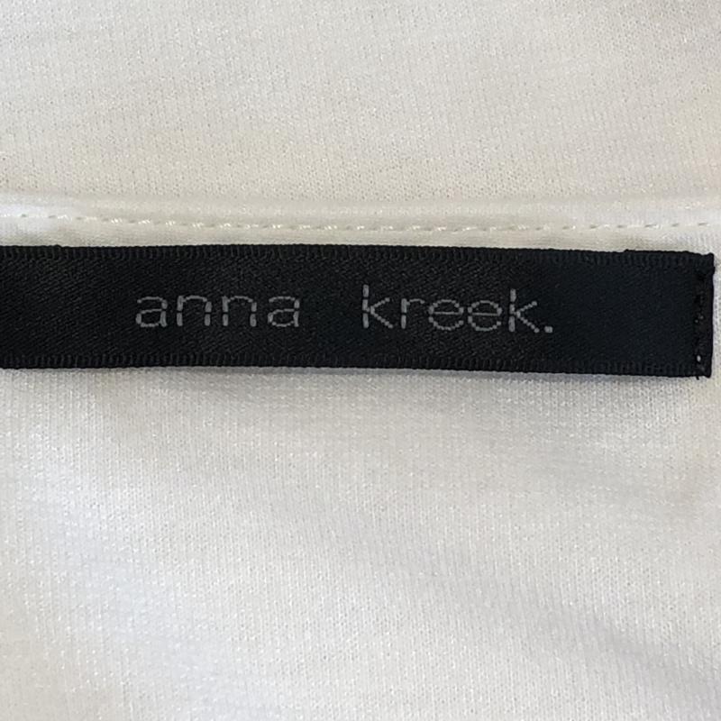 アンナクリーク anna kreek カットソー 半袖 無地 X 白 / ホワイト / X 黒 / ブラック / レディース USED 古着 中古 10002943