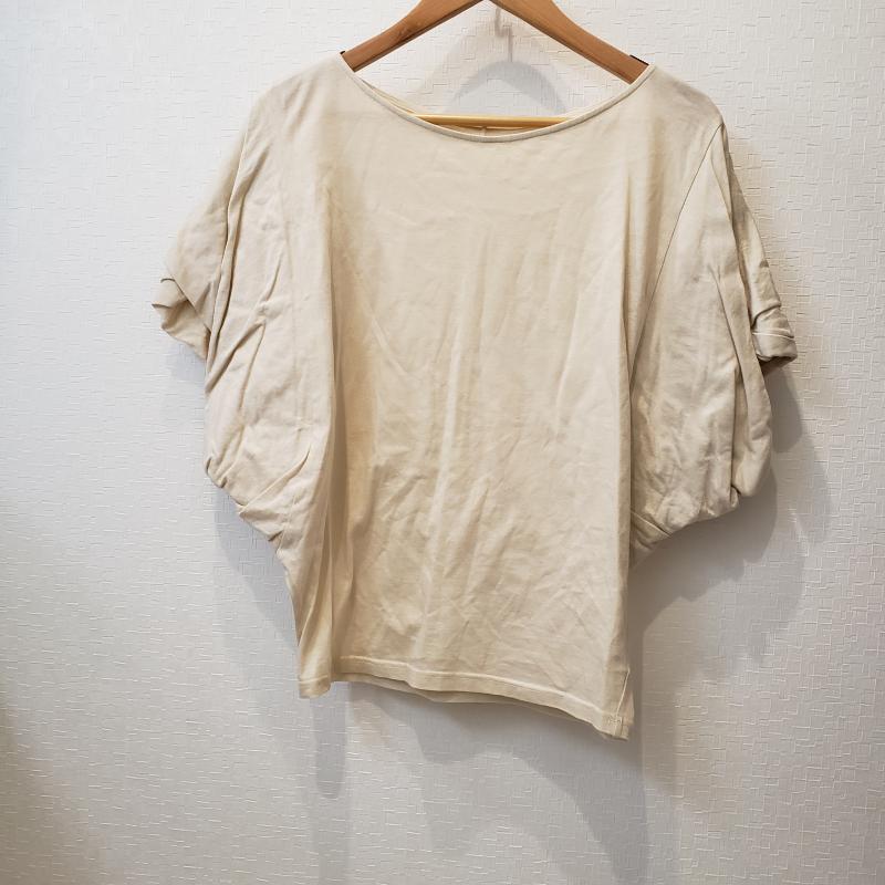 アナナス anana カットソー 半袖 38 無地 白 / ホワイト / レディース USED 古着 中古 10002952