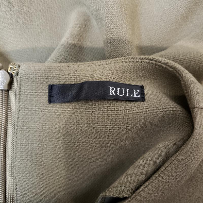 ルール RULe カットソー 七分袖 S 無地 緑 / グリーン / レディース USED 古着 中古 10002957