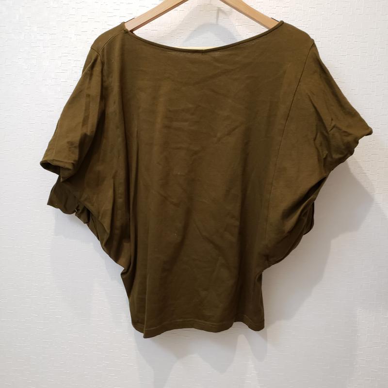 アナナス anana カットソー 半袖 40 無地 緑 / グリーン / レディース USED 古着 中古 10002959