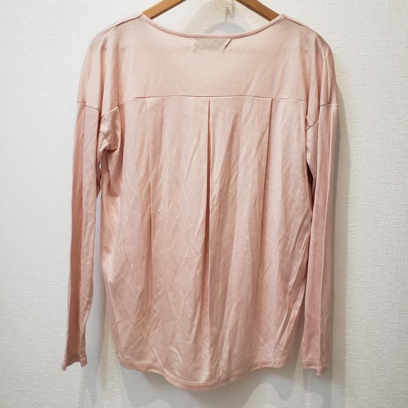 マルキスデブラン Marquise de blanc カットソー 長袖 38 無地 桃 / ピンク / レディース USED 古着 中古 10002967