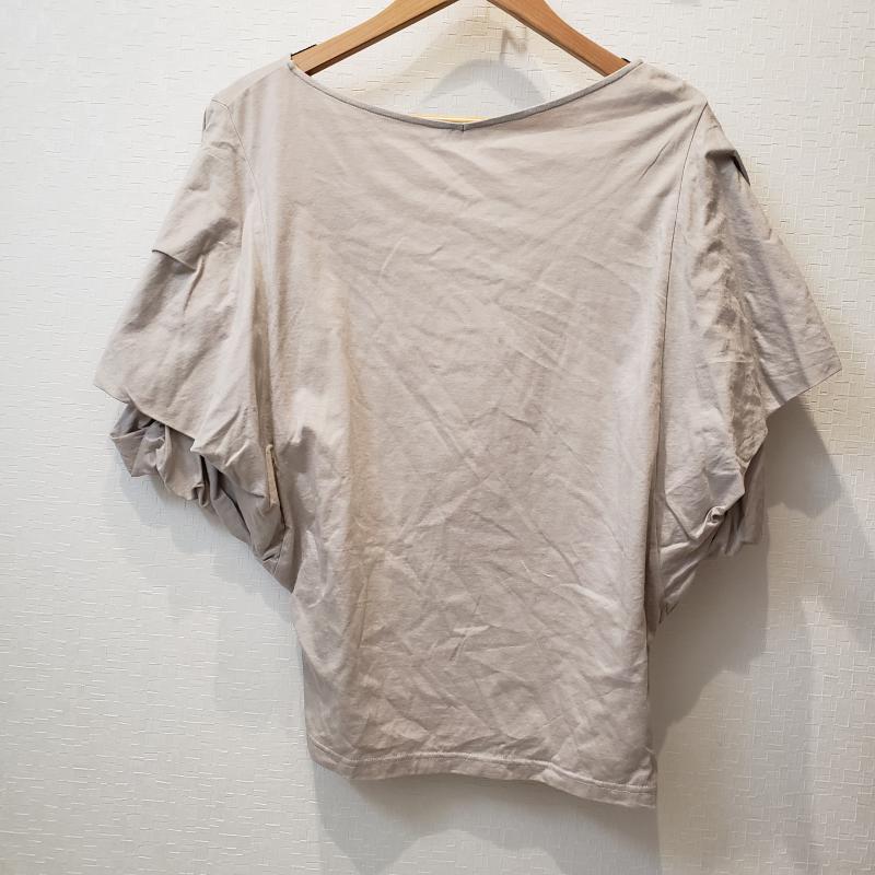 アナナス anana カットソー 半袖 38 無地 灰 / グレー / レディース USED 古着 中古 10002968