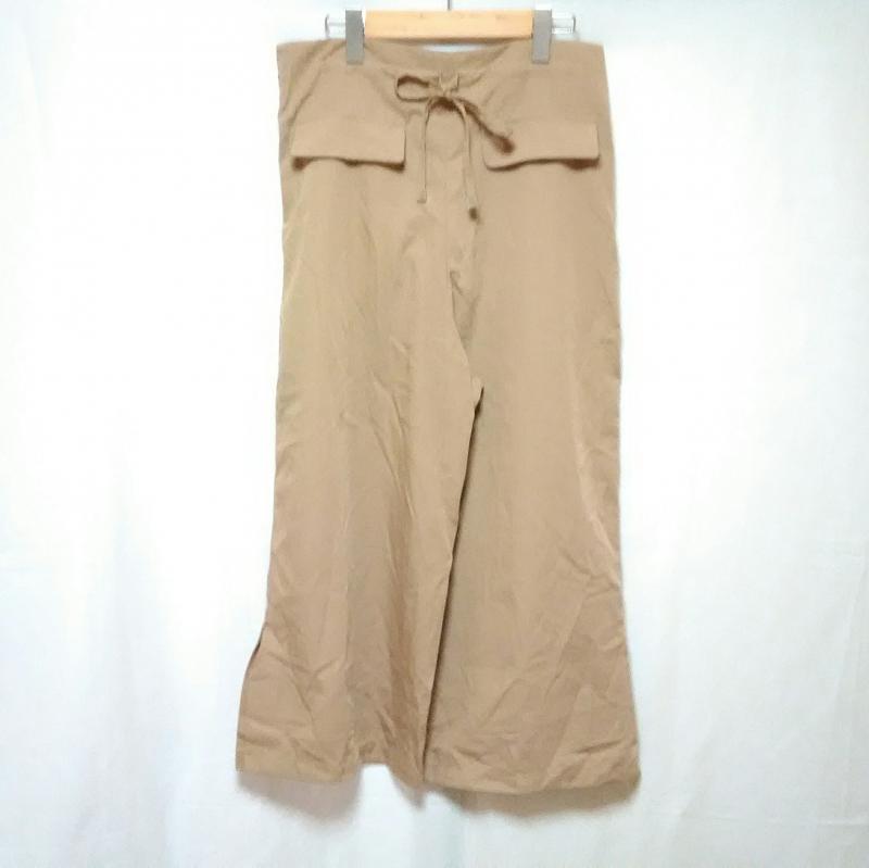 ケイ k* パンツ キュロット FREE 無地 ベージュ / ベージュ / レディース USED 古着 中古 10003005