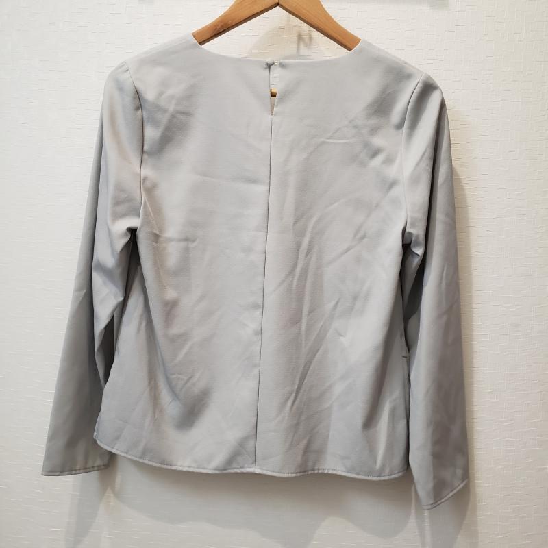 エマテイラー Emma Taylor カットソー 長袖 36 無地 灰 / グレー / レディース USED 古着 中古 10003024