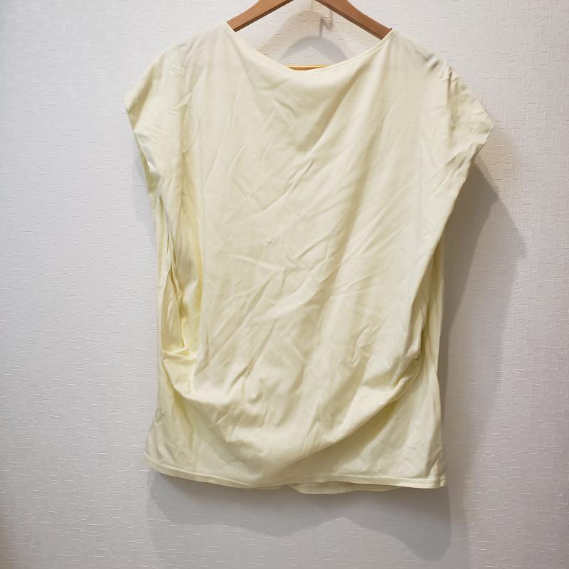 ヨーロ YOLO カットソー 半袖 40 無地 黄 / イエロー / レディース USED 古着 中古 10003025