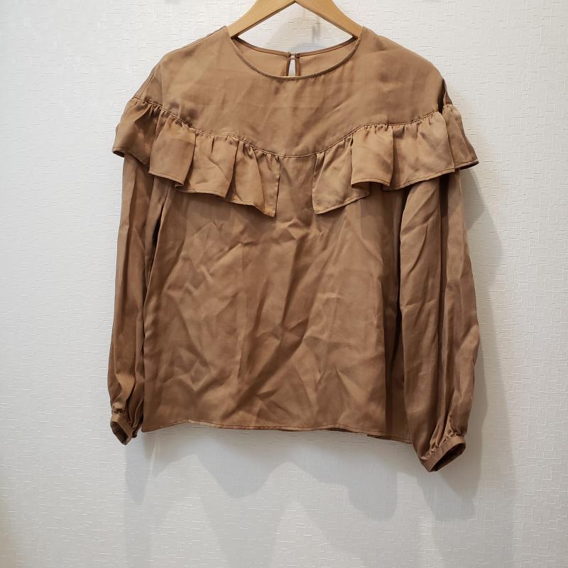 シードレイク Seadrake カットソー 長袖 36 無地 茶 / ブラウン / レディース USED 古着 中古 10003026