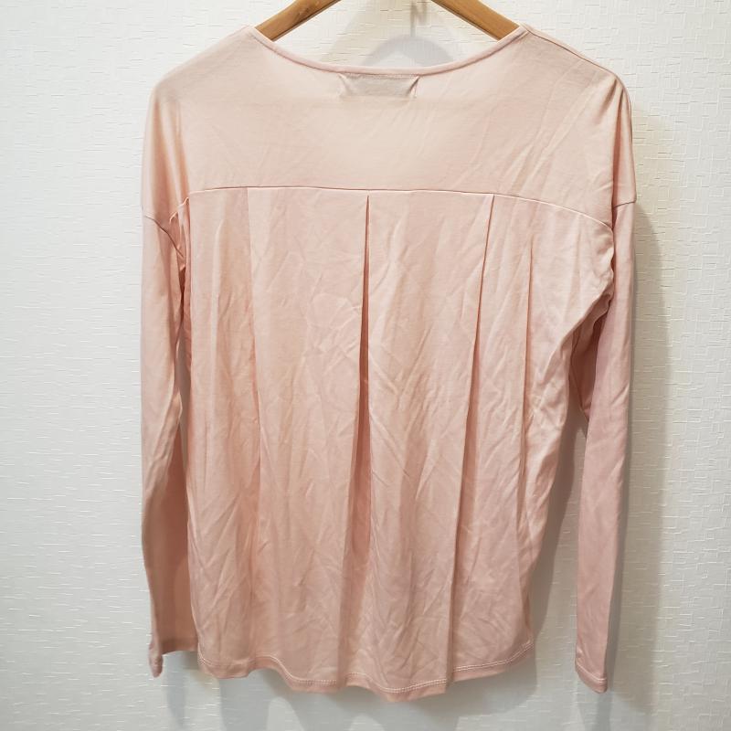 マルキスデブラン Marquise de blanc カットソー 長袖 38 無地 桃 / ピンク / レディース USED 古着 中古 10003037