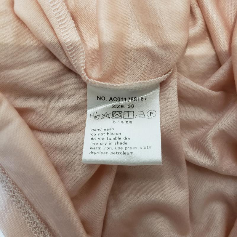 マルキスデブラン Marquise de blanc カットソー 長袖 38 無地 桃 / ピンク / レディース USED 古着 中古 10003037