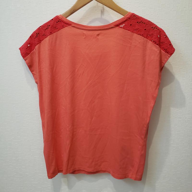 グリーンデイル ガーネット GREENDALE GARNET カットソー 半袖 M 無地 橙 / オレンジ / レディース USED 古着 中古 10003039