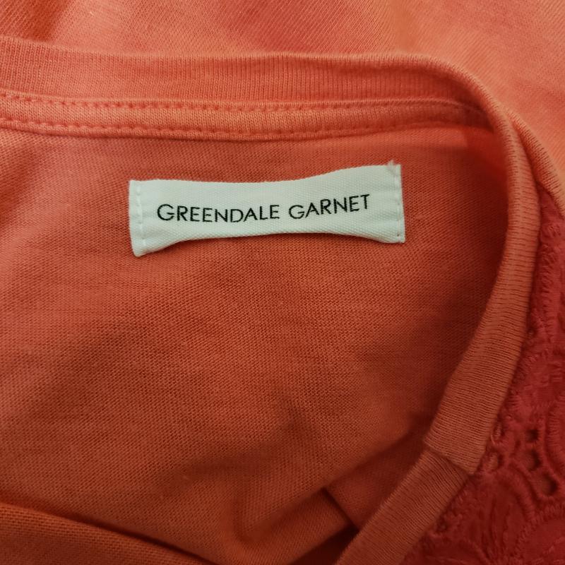 グリーンデイル ガーネット GREENDALE GARNET カットソー 半袖 M 無地 橙 / オレンジ / レディース USED 古着 中古 10003039