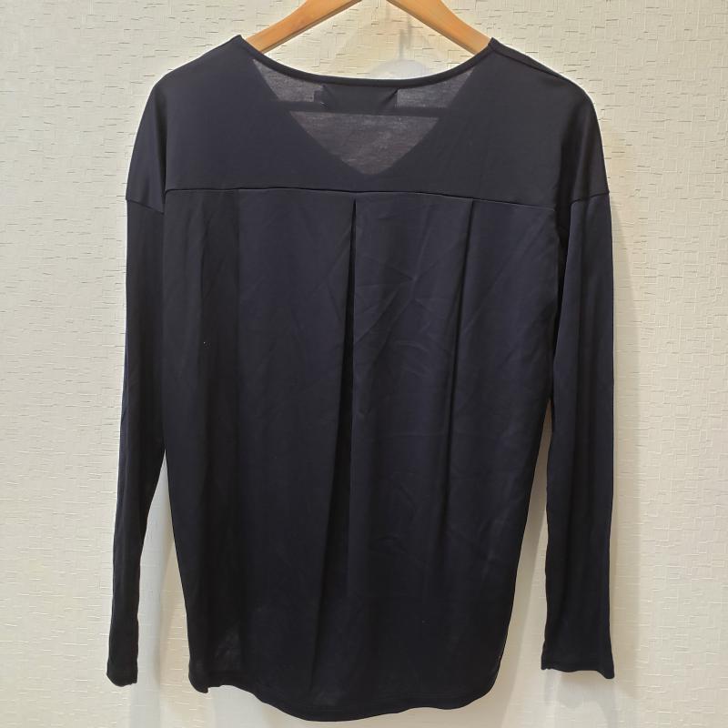 マルキスデブラン Marquise de blanc カットソー 長袖 38 無地 レディース USED 古着 中古 10003041