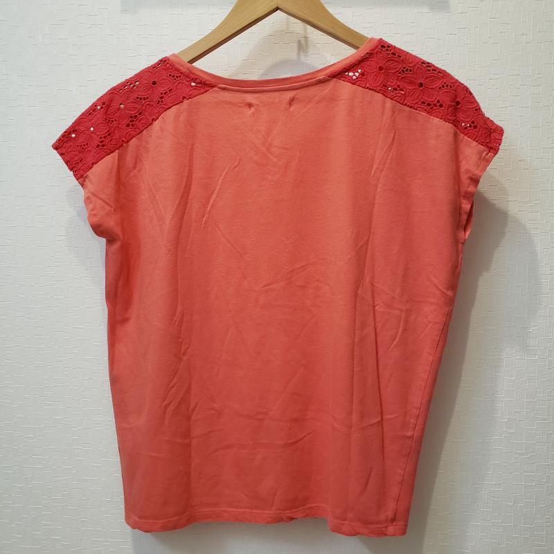グリーンデイル ガーネット GREENDALE GARNET カットソー 半袖 M 無地 橙 / オレンジ / レディース USED 古着 中古 10003045
