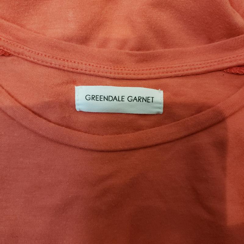 グリーンデイル ガーネット GREENDALE GARNET カットソー 半袖 M 無地 橙 / オレンジ / レディース USED 古着 中古 10003045