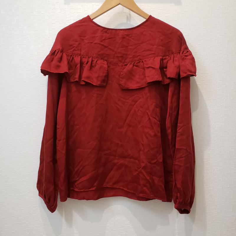 シードレイク Seadrake カットソー 長袖 40 赤 / レッド / レディース USED 古着 中古 10003046