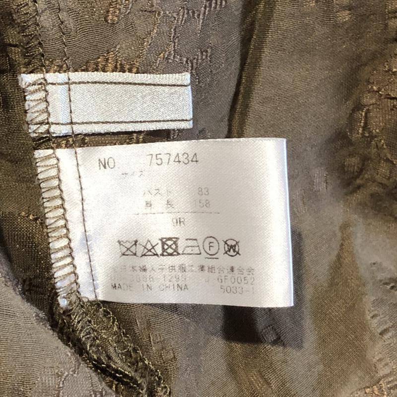 エミリアン EMILYAN シャツ、ブラウス 七分袖 9 無地 緑 / グリーン / レディース USED 古着 中古 10003080