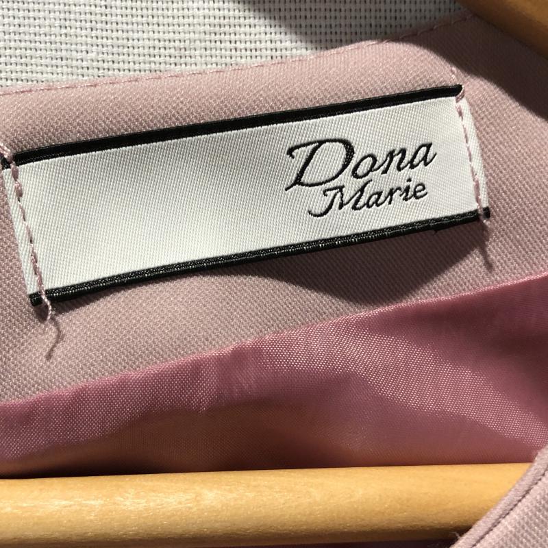 ドナマリー DONA MARIE ワンピース ミニスカート 38 無地 桃 / ピンク / レディース USED 古着 中古 10003130