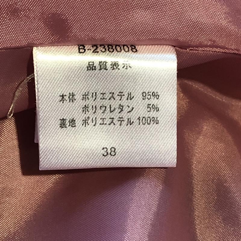 ドナマリー DONA MARIE ワンピース ミニスカート 38 無地 桃 / ピンク / レディース USED 古着 中古 10003130
