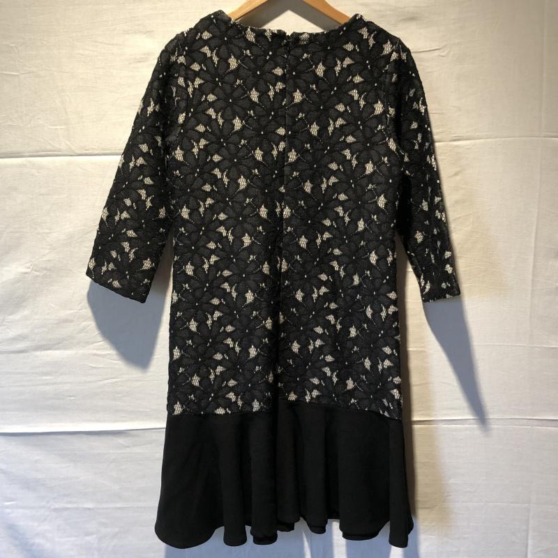 カーラ Cara ワンピース ミニスカート 花柄 黒 / ブラック / X 灰 / グレー / レディース USED 古着 中古 10003133