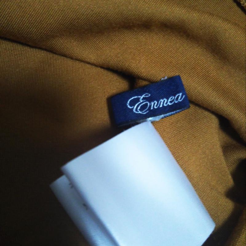 エンネア Ennea カットソー 長袖 38 無地 茶 / ブラウン / レディース USED 古着 中古 10003180