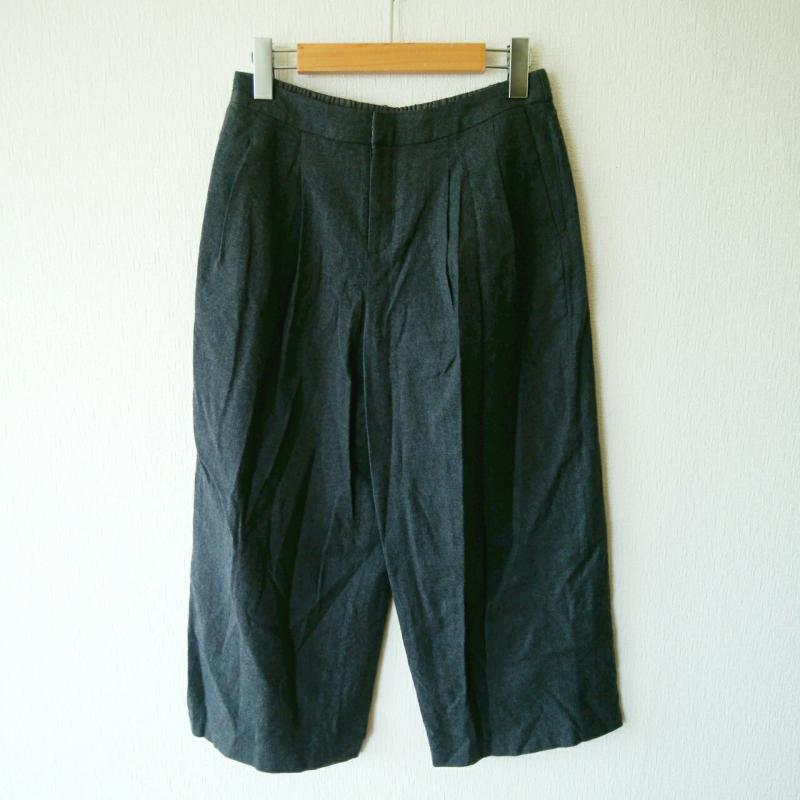 ドリーシーン DOLLY SEAN パンツ スラックス 1 無地 灰 / グレー / レディース USED 古着 中古 10003226