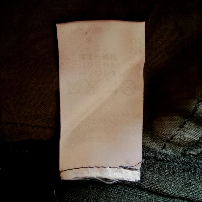 ドリーシーン DOLLY SEAN パンツ スラックス 1 無地 灰 / グレー / レディース USED 古着 中古 10003226