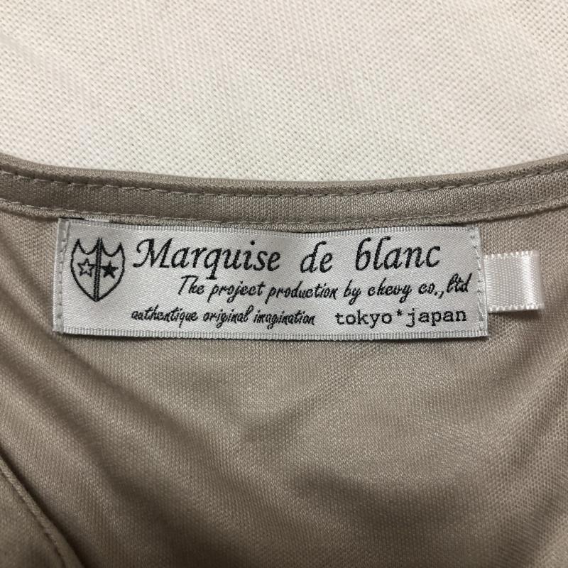 マルキスデブラン Marquise de blanc カットソー 長袖 38 レディース USED 古着 中古 10003263