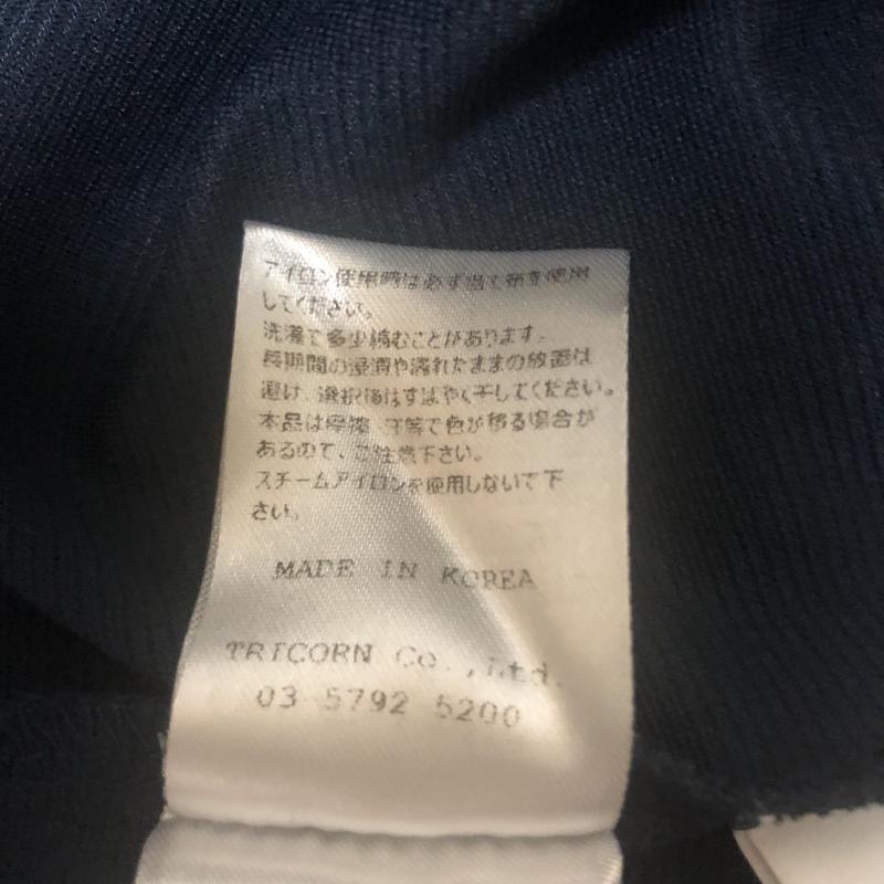 ヨーロ YOLO カットソー 半袖 36 無地 紺 / ネイビー / レディース USED 古着 中古 10003266