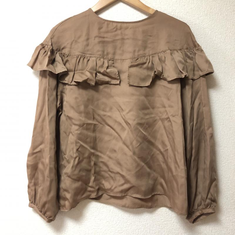 シードレイク Seadrake カットソー 長袖 38 無地 茶 / ブラウン / レディース USED 古着 中古 10003274