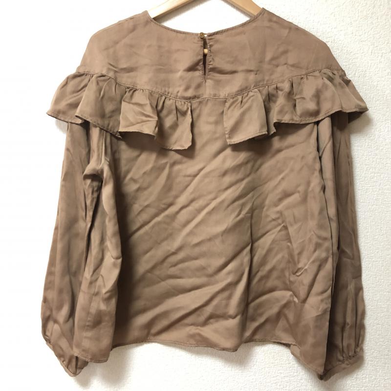 シードレイク Seadrake カットソー 長袖 38 無地 茶 / ブラウン / レディース USED 古着 中古 10003274