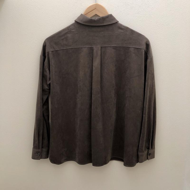 カーラ Cara シャツ、ブラウス 長袖 無地 茶 / ブラウン / レディース USED 古着 中古 10003283