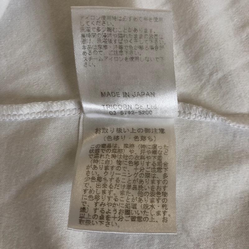 ヨーロ YOLO カットソー 半袖 40 無地 白 / ホワイト / レディース USED 古着 中古 10003284