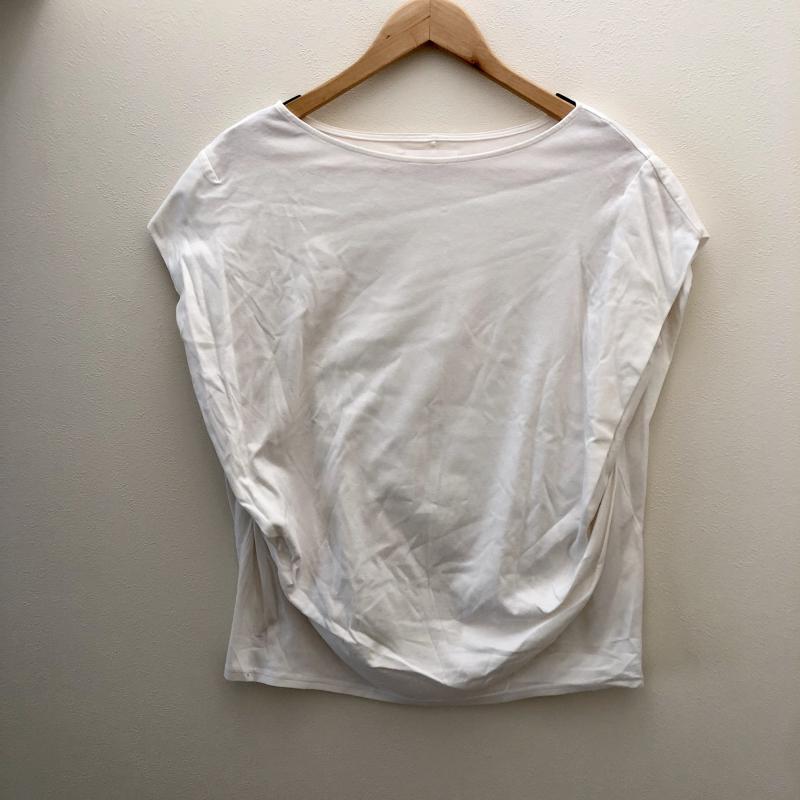 ヨーロ YOLO カットソー 半袖 36 無地 白 / ホワイト / レディース USED 古着 中古 10003285