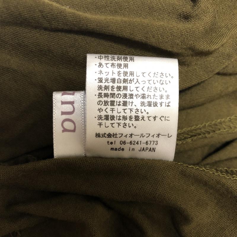 アナナス anana カットソー 半袖 38 無地 緑 / グリーン / レディース USED 古着 中古 10003299