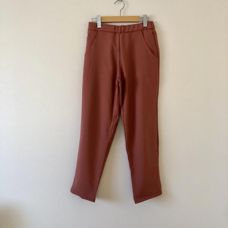 ロージー ROSIEE パンツ スラックス 40インチ 無地 茶 / ブラウン / レディース USED 古着 中古 10003327