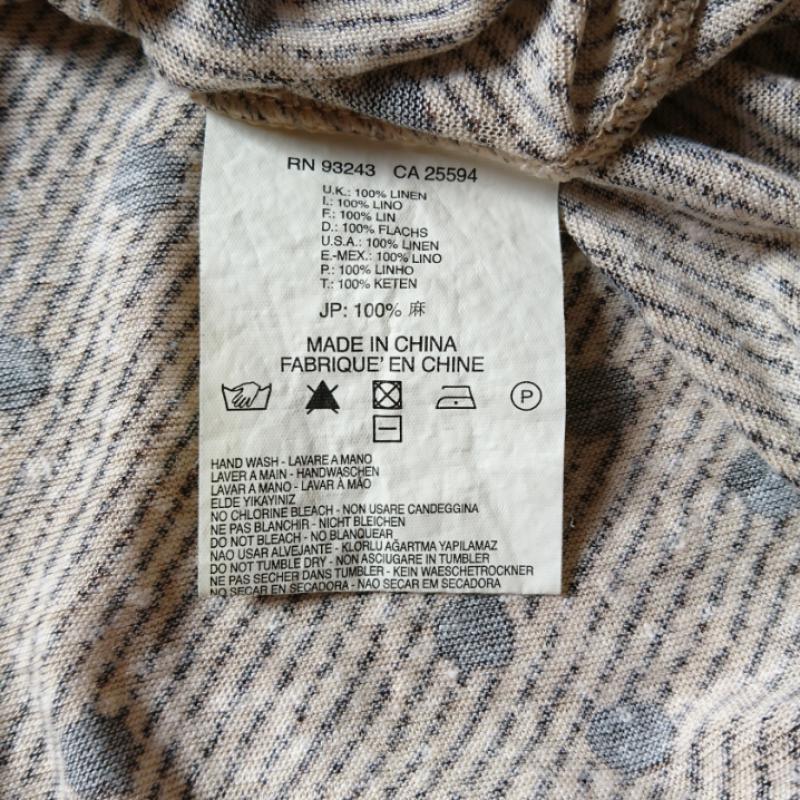 ディーゼル DIESEL カットソー 半袖 ドット X ベージュ / ベージュ / X 黒 / ブラック / レディース USED 古着 中古 10003412